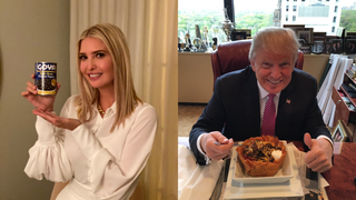 The Trump Family Loves Posing With Food to Pretend They Give a Shit About Latinx People